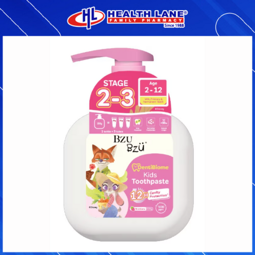 BZU BZU DentiBiome Kids Toothpaste (Stage 2-3 - Strawberry) 150g